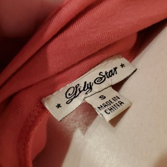 Lily Star Pink Long Maxi Skirt Small Good Cond - Picture 7 of 7